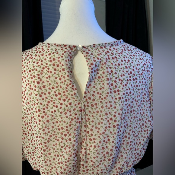 Bailey Blue Multicolor Floral Midi Dress - Picture 6 of 7